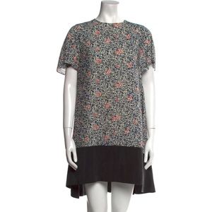 Balenciaga Silk Mini Dress